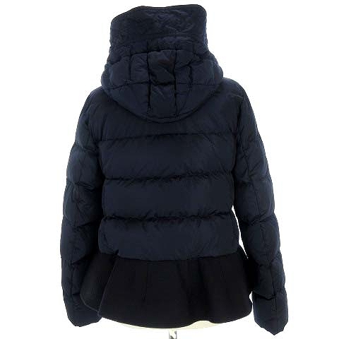 モンクレール MONCLER 美品 ネセア NESEA ダウンジャケット 裾フリル 