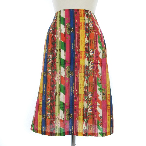 【Paul Sumith】ポールスミス　マルチカラー　スカート PS Paul Smith 花柄 マルチカラー スカート 40 - メルカリ