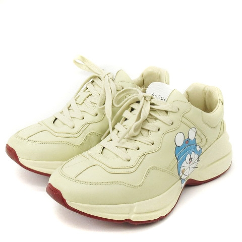 グッチ GUCCI ドラえもん DORAEMON コラボ ライトン スニーカー ダッド 