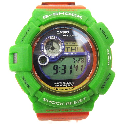 カシオ　ジーショック　CASIO　Gショック　マッドマン　電波ソーラー Amazon.co.jp: カシオ CASIO Gショック G-SHOCK マッドマン タフ