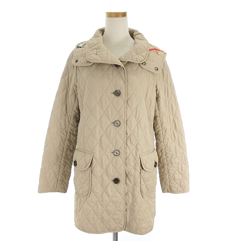 バーバリー ロンドン BURBERRY LONDON キルティングコート ひざ丈 長袖 