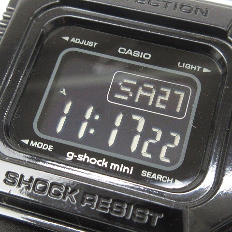 G-Shock Mini ブラック デジタル腕時計 カシオジーショック CASIO G-SHOCK mini デジタル 腕時計