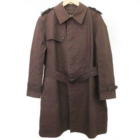 バーバリー ロンドン BURBERRY LONDON ゴム引き シングル トレンチ 