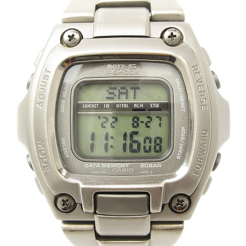ジーショック G-SHOCK 腕時計 デジタル クオーツ スクエア チタン MRG 