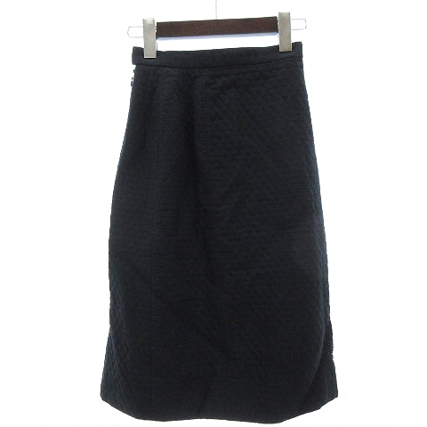 シャネル CHANEL ヴィンテージ スカート ミディ タイト ココマーク金  