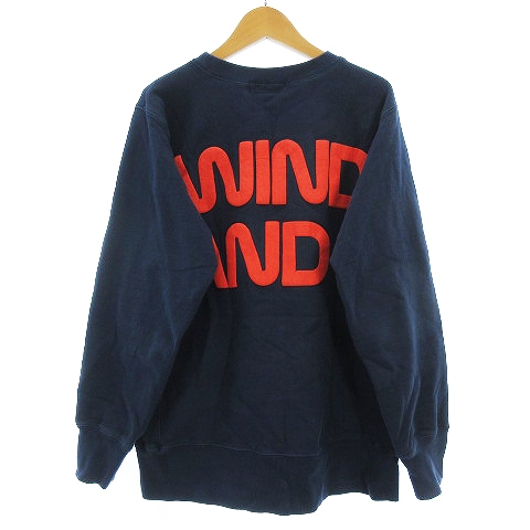 ウィンダンシー WIND AND SEA スウェット トレーナー 裏起毛 ロゴ 