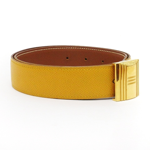 エルメス HERMES カデナバックル ベルト ◯Z 刻印 96年製