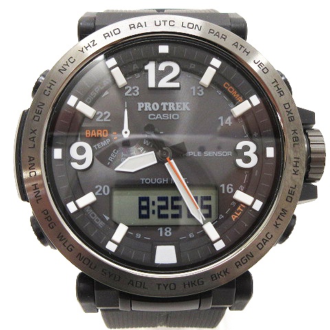 カシオ CASIO 美品 PRO TREK プロトレック Climber Line カシオ CASIO 美品 PRO TREK プロトレック Climber Line