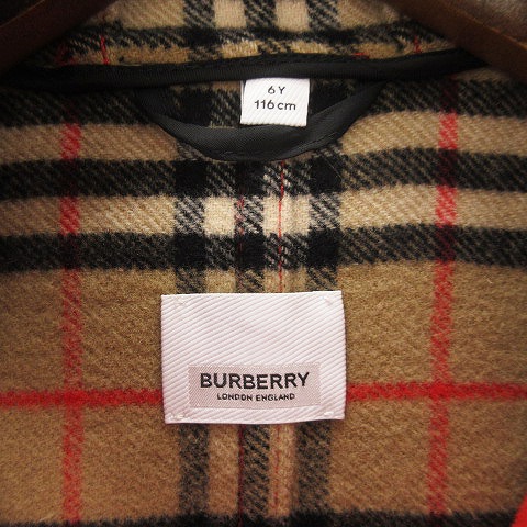 バーバリー ロンドン BURBERRY LONDON 美品 ダッフルコート フード  