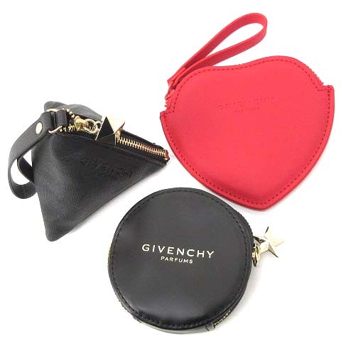 ジバンシィ GIVENCHY PARFUMS 美品 ミニ ポーチ 小物入れ 3点セット 