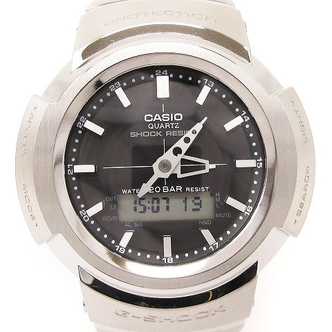 カシオジーショック CASIO G-SHOCK フルメタル 腕時計 アナデジ AWM 