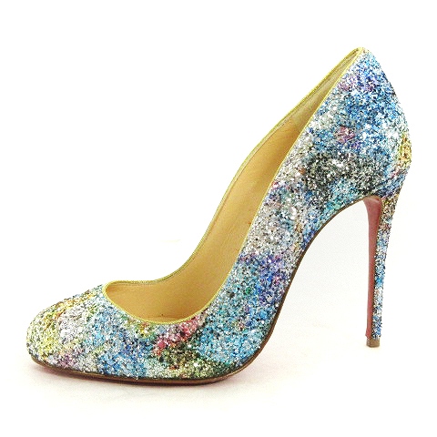 クリスチャンルブタン Christian louboutin グリッターパンプス