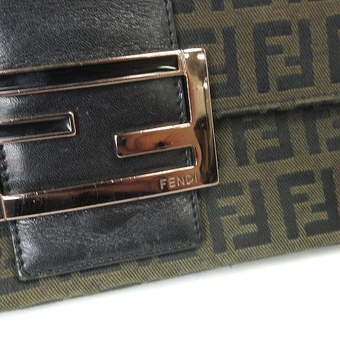 フェンディ FENDI 長財布 折り財布 ウォレット ズッカ 総柄 キャンバス