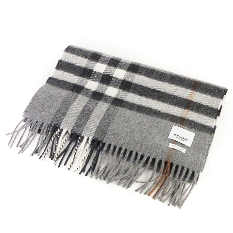 BURBERRY　バーバリー　マフラー　カシミア100％　タグ付き未使用品