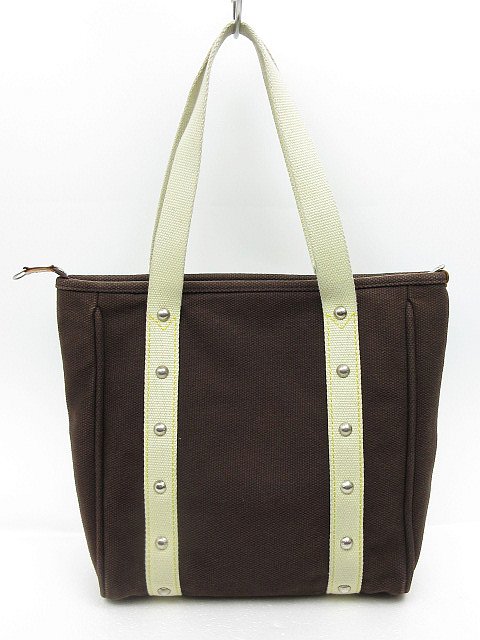 ルイヴィトン LOUIS VUITTON アンティグア カバ MM トート バッグ モカ 