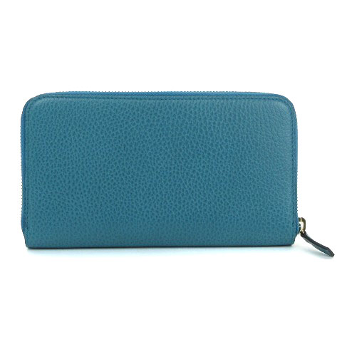 未使用品 グッチ GUCCI GG インターロッキング 長財布 ラウンド 