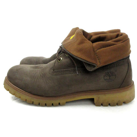ティンバーランド Timberland トレッキング シューズ ブーツ ロールトップ 茶 ブラウン 8w 靴 メンズ 002 ベクトルパーク