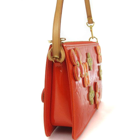 ルイヴィトン LOUIS VUITTON ヴェルニ フラワーレキシントン