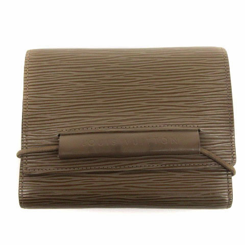 ルイヴィトン Louis Vuitton エピ ポルトフォイユ エラスティック 三つ折り 財布 M6346b 灰色系 グレー系 Aa レディース 002 901804080003 ベクトルパーク