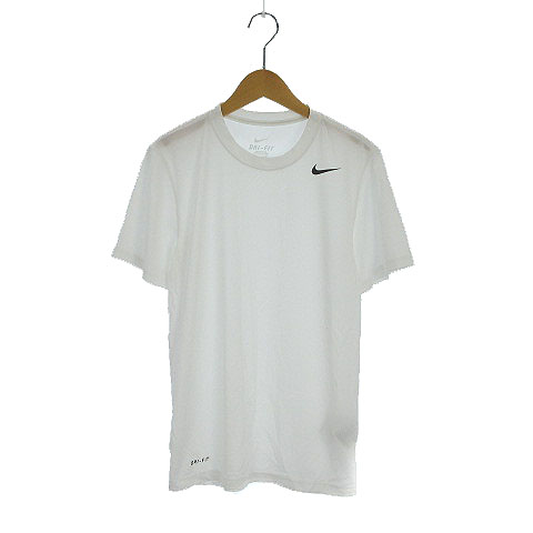 ナイキ Nike Dri Fit レジェンド S S Tシャツ 半袖 ポリエステル 7184 100 白 黒 ホワイト ブラック S メンズ 002 ベクトルパーク