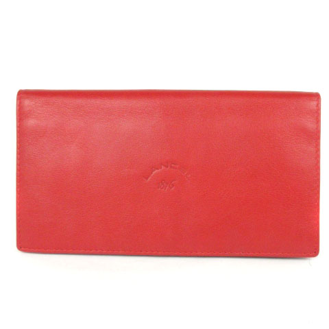 ランセル Lancel 長財布 二つ折り 札入れ レザー 赤 レディース 002 ベクトルパーク