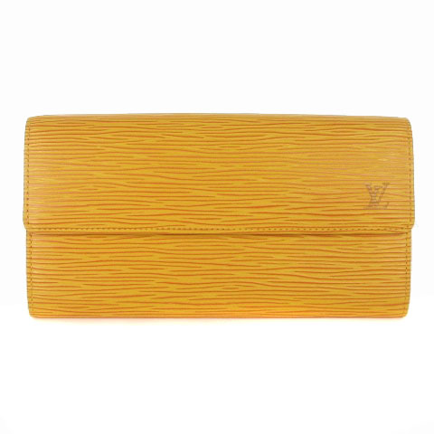 ルイヴィトン LOUIS VUITTON 旧型 エピ ポシェット ポルトモネ 