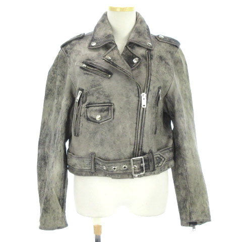 ディーゼル DIESEL ライダース ジャケット ダブル レザー 羊革 
