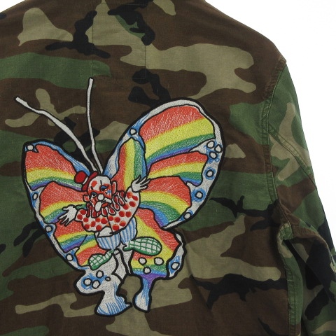 シュプリーム SUPREME 16SS Mark Gonzales gonz butterfly BDU jacket 