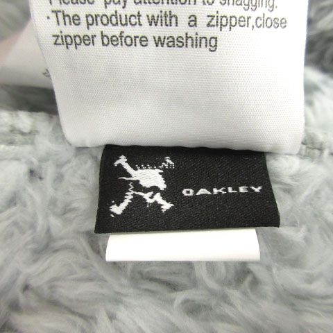 オークリー　ＳＫＵＬＬ　ＳＰＡＴＩＡＬ　ＢＯＡ　ＦＬＥＥＣＥ　ＶＥＳＴ　４６１７０５ＪＰ　(ＰＥＡＣＯＡＴ)　Ｌ L ⁄ OAKLEY GOLF(オークリー ゴルフ) Skull Spatial Boa Fleece Vest