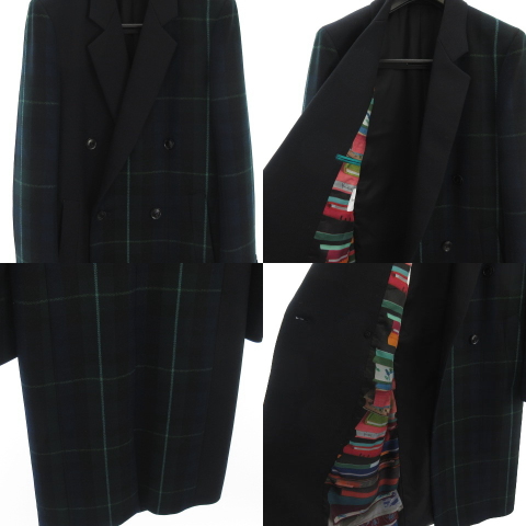 ポールスミス PAUL SMITH 美品 18AW DREAMER BLACK WATCH MIX UP  