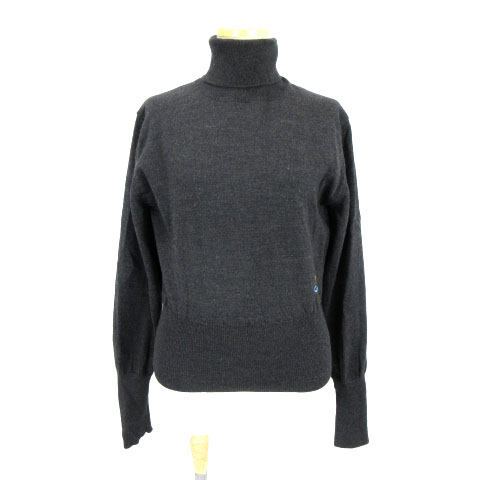 美品 ヴィヴィアンウエストウッド レッドレーベル タートルネック　長袖ニット ヴィヴィアンウエストウッドレッドレーベル Vivienne Westwood RED