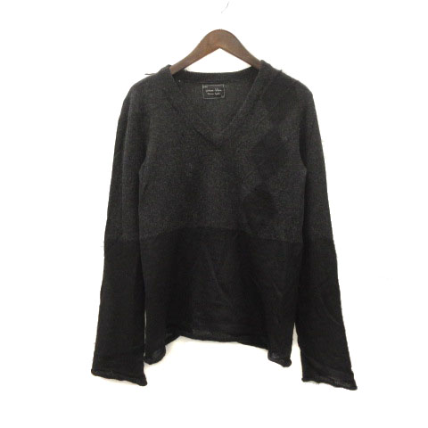 ナンバーナイン NUMBER (N)INE 06AW noir期 ニット セーター 長袖 V  