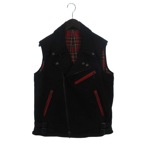 ナンバーナイン NUMBER (N)INE ベスト ライダース ジャケット ダブル  