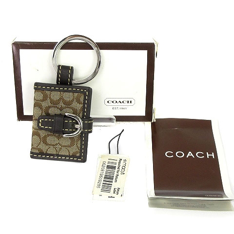 コーチ COACH キーホルダー チャーム ミニシグネチャー
