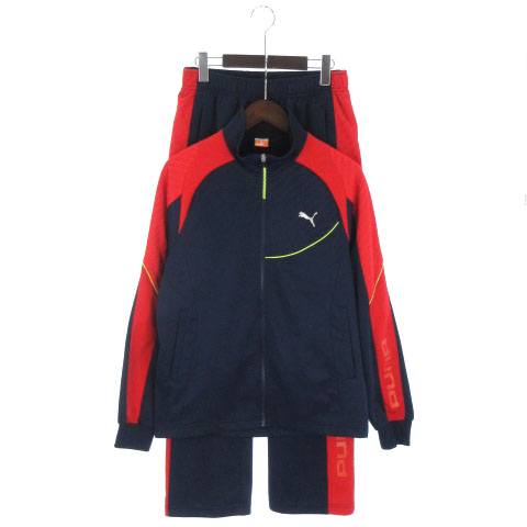 プーマ Puma トレーニングウェア ジャージ 上下 セットアップ スポーツ 紺 赤 ネイビー レッド M メンズ 002 ベクトルパーク プーマ Puma トレーニングウェア ジャージ 上下 セットアップ スポーツ 紺 赤 ネイビー レッド M メンズ 002 ベクトルパーク