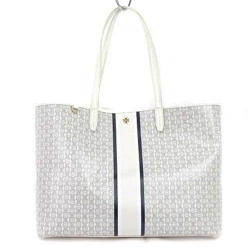 トリーバーチ TORY BURCH GEMINI LINK TOTE トート バッグ ロゴ 総柄 