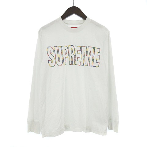 シュプリーム Supreme 19ss International L S Tee Tシャツ ロンt インターナショナル ロゴ 白 ホワイト S メンズ 002 ベクトルパーク
