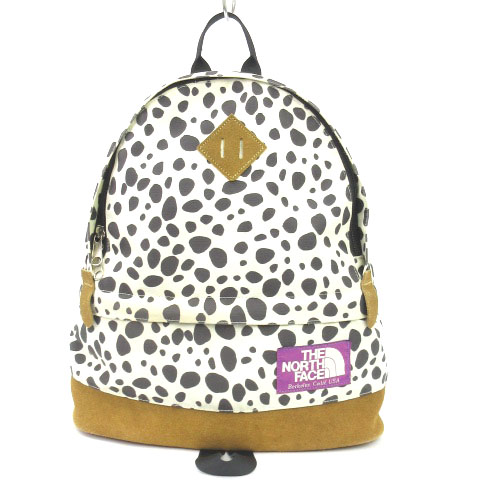 ノースフェイス パープルレーベル The North Face Purple Label リュックサック デイパック Nn7963n アニマル スエード 切替 アウトドア 白系 黒 茶 鞄 レディース 002 ベクトルパーク
