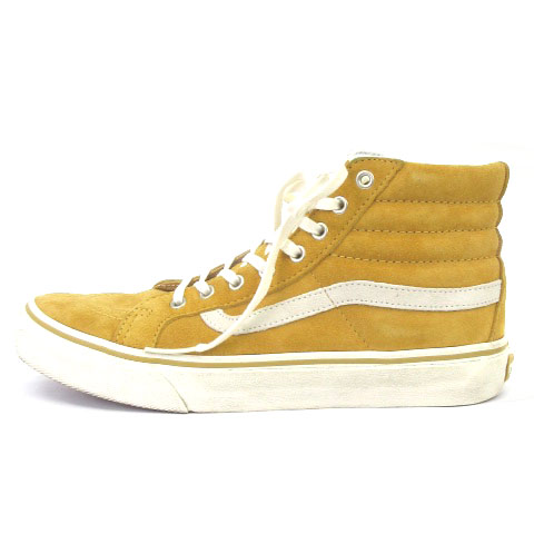 バンズ Vans スニーカー ハイカット Sk8 Hi スエード 黄色 マスタード Us 6 シューズ 靴 002 ベクトルパーク