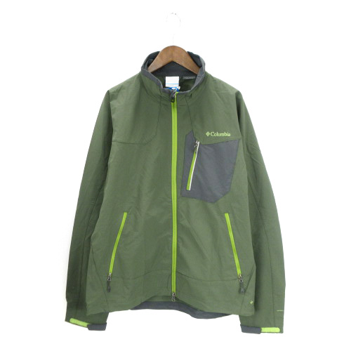 未使用品 コロンビア Columbia カナズィズ ジャケット マウンテンパーカー ナイロン Pm23 カーキ Xl 上着 Sm メンズ 002 ベクトルパーク