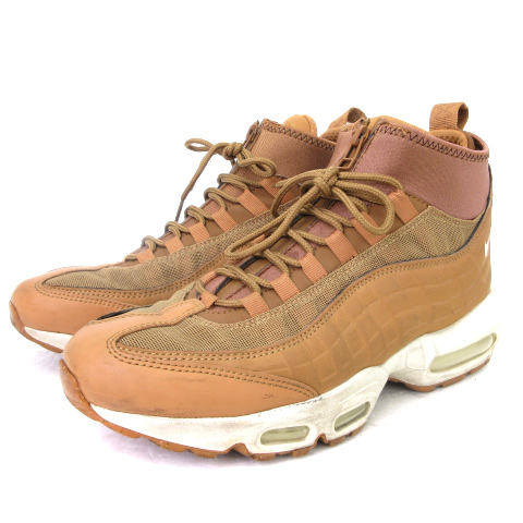 ナイキ Nike Air Max 95 Sneakerboot エアマックス スニーカーブーツ ウィート フラックス 1 茶 ブラウン 26 5 Sm メンズ 002 ベクトルパーク