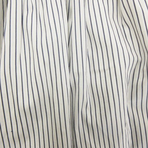 ケイトスペード Kate Spade ワンピース ロング丈 肩リボン ストライプ ラメ ウエスト切替 フレア 長袖 140 紺 ネイビー 白 ホワイト Sm キッズ 002 ベクトルパーク