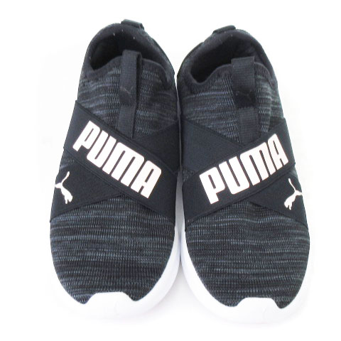 プーマ Puma スニーカー スリッポン イグナイトフラッシュ 黒 ブラック グレー 23 5 シューズ 靴 Sm レディース 002 ベクトルパーク