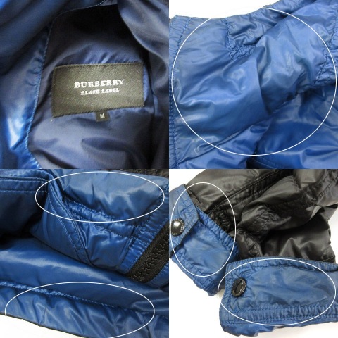バーバリーブラックレーベル BURBERRY BLACK LABEL ダウンジャケット 
