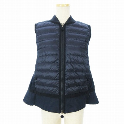モンクレール Moncler Tournesol Gilet ダウンベスト ジャケット ノースリーブ 切替 B 紺 ネイビー 1 レディース 002 ベクトルパーク モンクレール Moncler Tournesol Gilet ダウンベスト ジャケット ノースリーブ 切替 B 紺 ネイビー 1 レディース 002 ベクトルパーク