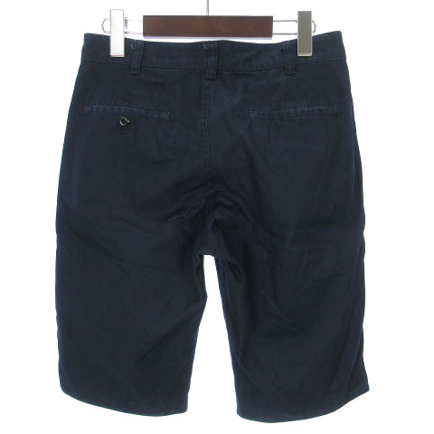 ビームス Beams ハーフパンツ ショートパンツ コットン ネイビー 紺 S メンズ 002 ベクトルパーク
