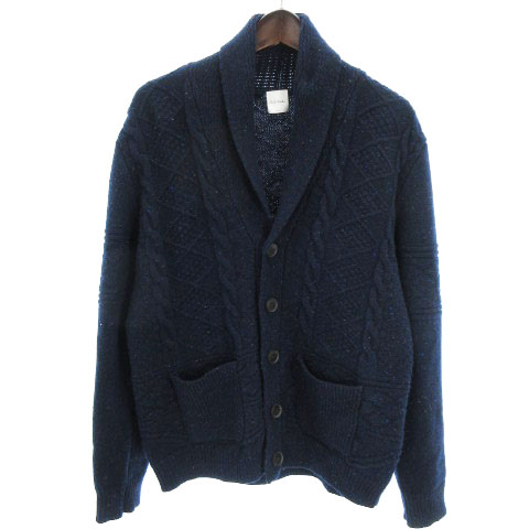 Paul Smith ショールカラー ダブルブレスト カーディガン ウール L