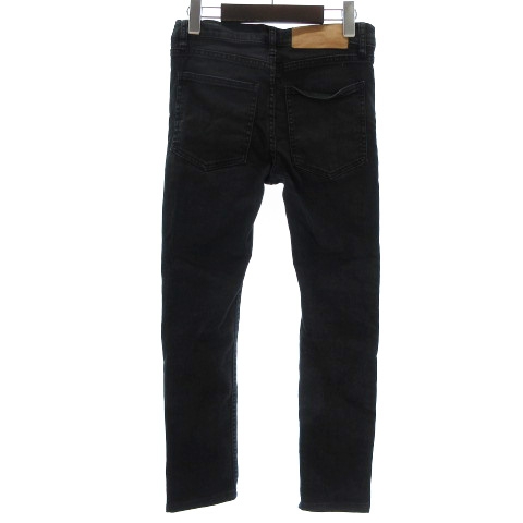 チープマンデー Cheap Monday デニム パンツ ジーンズ スキニー ジッパーフライ コットン 黒 ブラック 27 レディース 002 ベクトルパーク