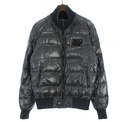 ドルチェアンドガッパーナ 17ss JAZZ ワッペン ナイロン ジャケット 黒
