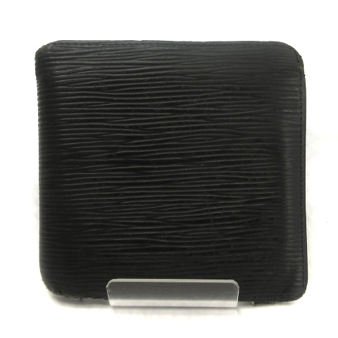 ルイヴィトン Louis Vuitton エピ ポルトフォイユマルコ 旧型 二つ折り財布 ウォレット M レザー 黒 ブラック 小物 メンズ 002 ベクトルパーク